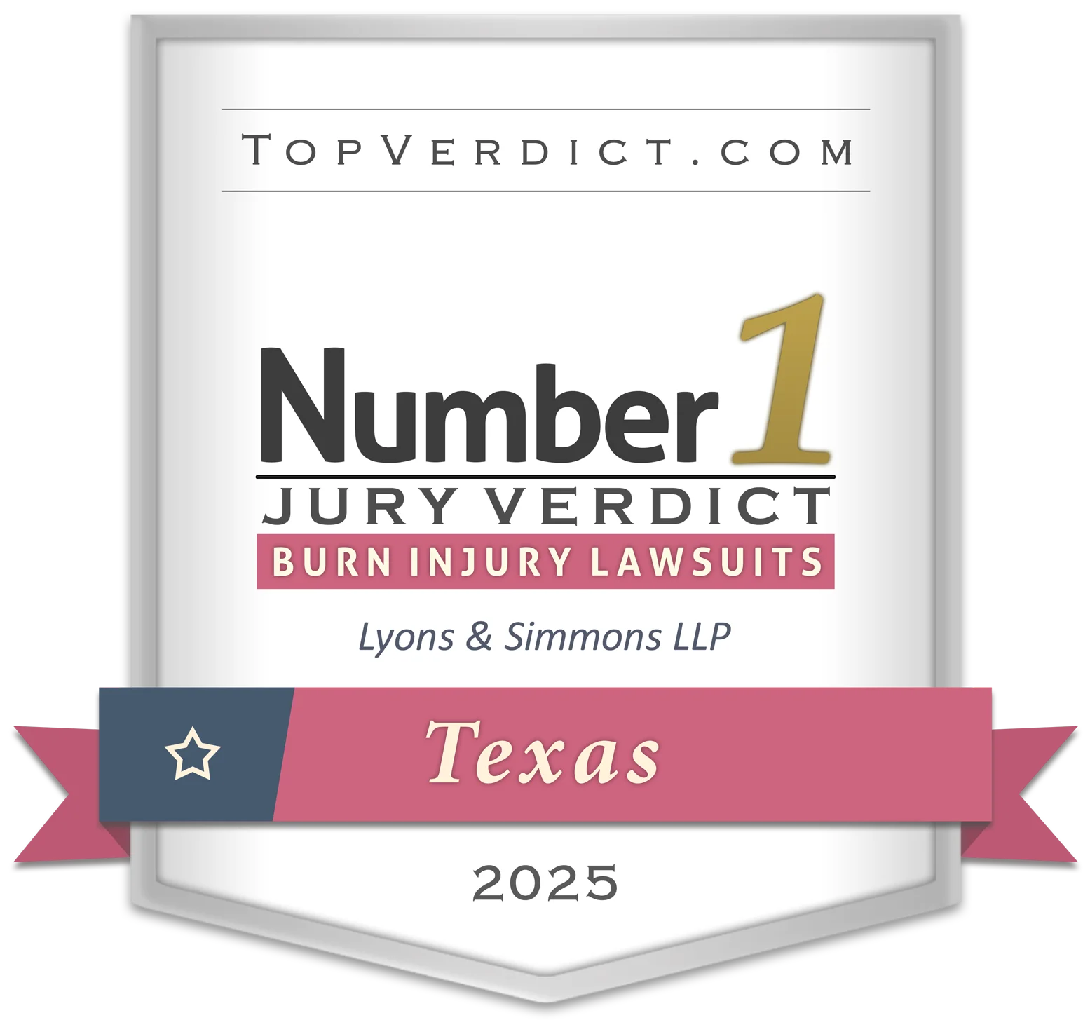 Number 1 Verdict - Burn Injury 2025